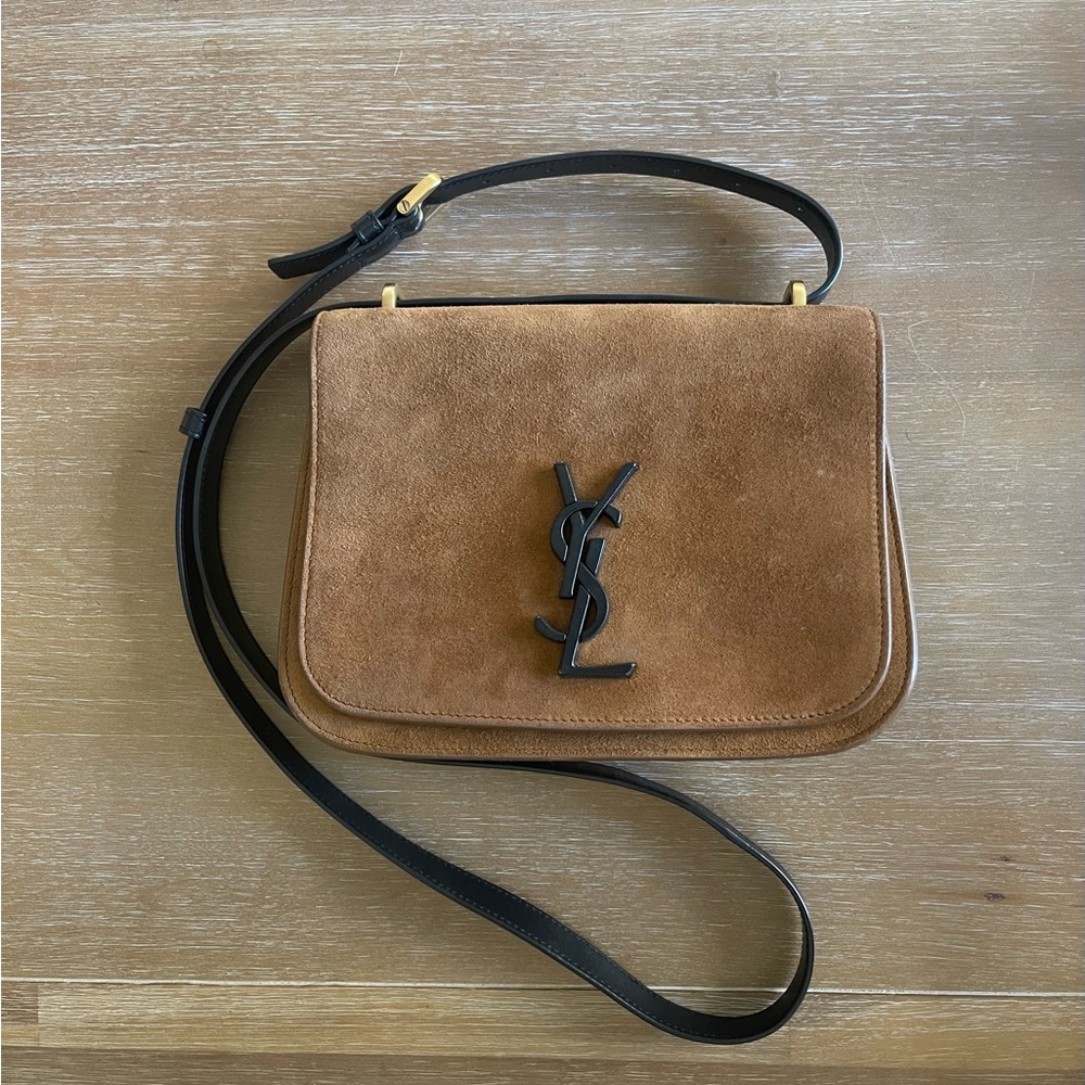 YSL Saint Laurent Suede Crossbody bag